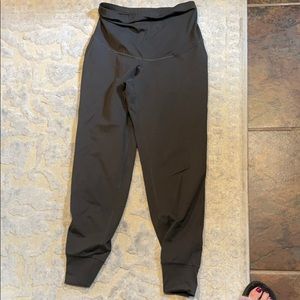 Maternity athletic joggers